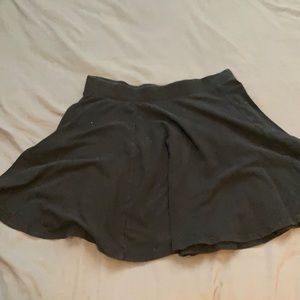 Black Skater Skirt, SO Large Black Circle Skirt